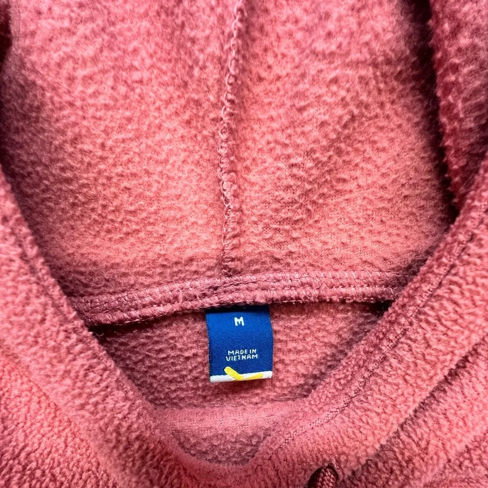 Old‎ Navy Terracotta fleece hooded pullover, Medium